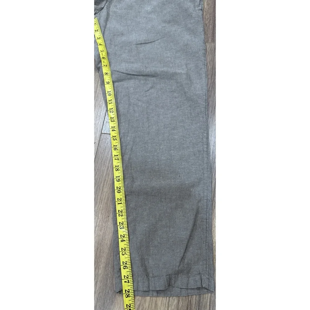 H&M Relaxed Linen & cotton Drawstring Pants Men's Size XL